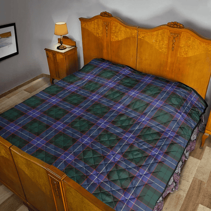 Guthrie Modern Tartan Plaid Quilt