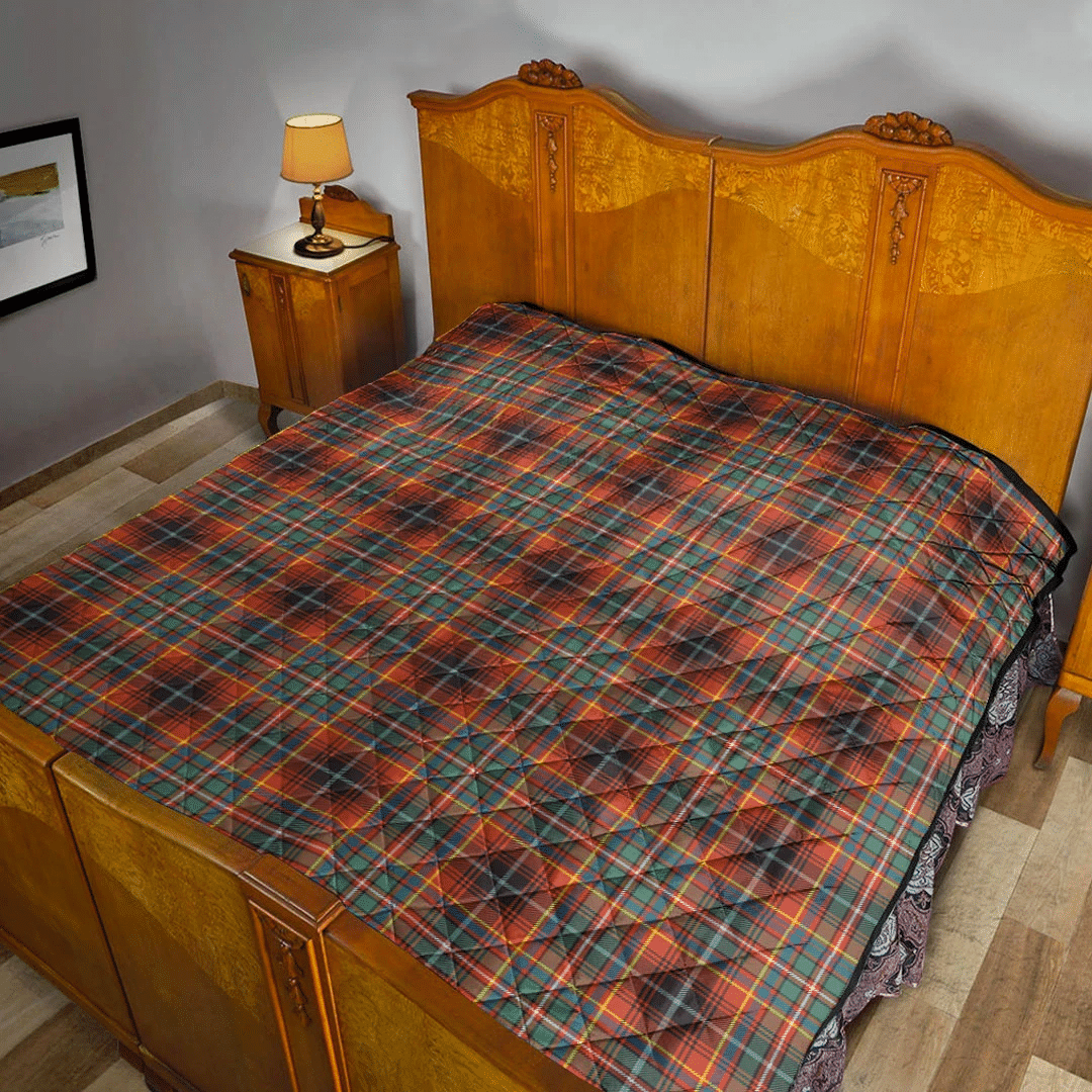 Innes Ancient Tartan Plaid Quilt