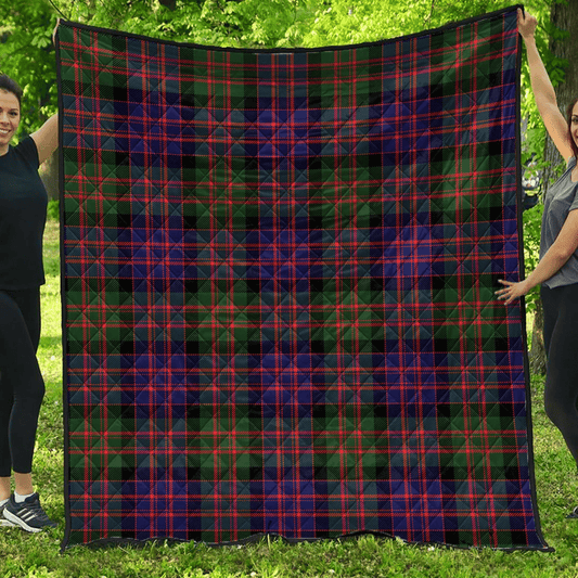 MacDonald Modern Tartan Plaid Quilt