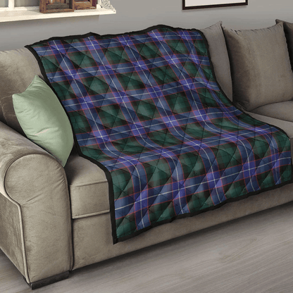 Guthrie Modern Tartan Plaid Quilt