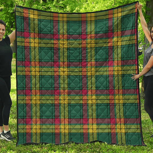 MacMillan Old Ancient Tartan Plaid Quilt