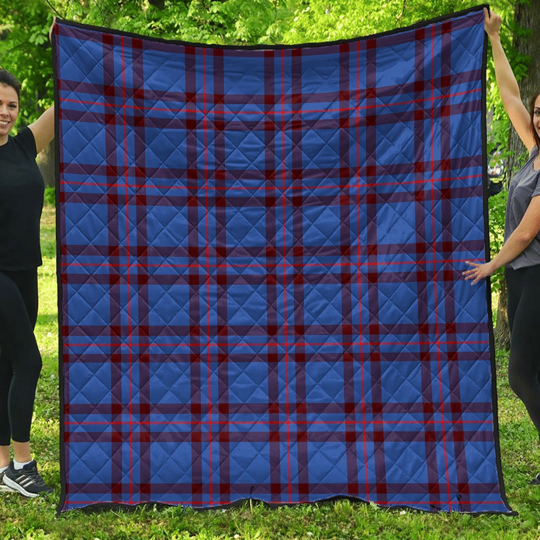 Elliot Modern Tartan Plaid Quilt