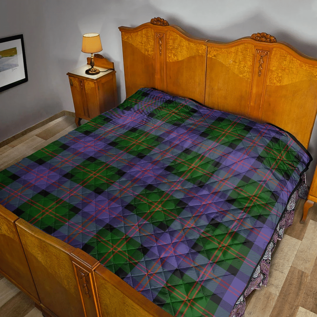 Blair Modern Tartan Plaid Quilt