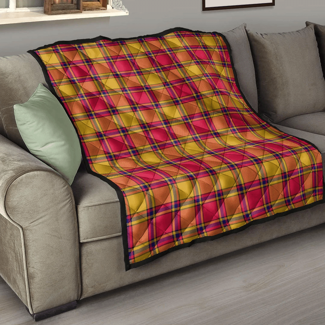 Scrymgeour Tartan Plaid Quilt