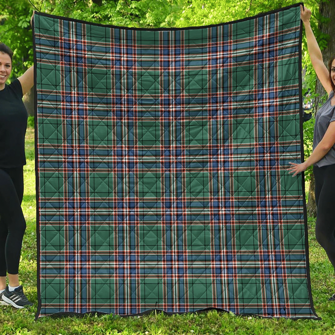 MacFarlane Hunting Ancient Tartan Plaid Quilt