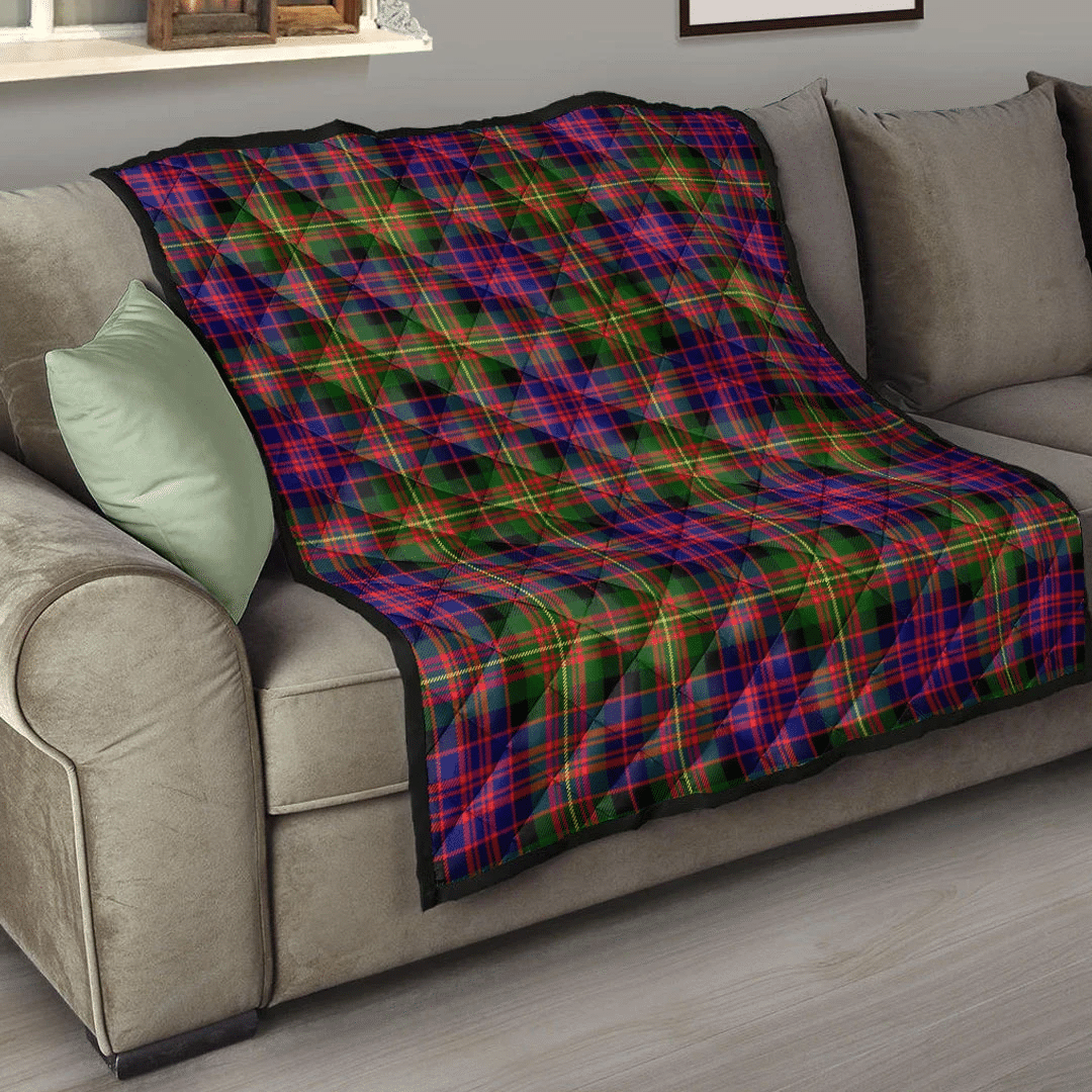 Carnegie Modern Tartan Plaid Quilt