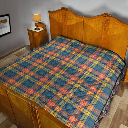 Buchanan Ancient Tartan Plaid Quilt