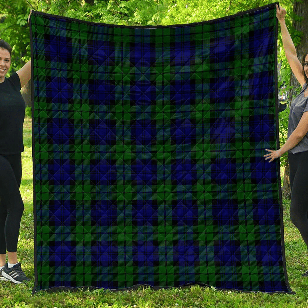 Campbell Modern Tartan Plaid Quilt