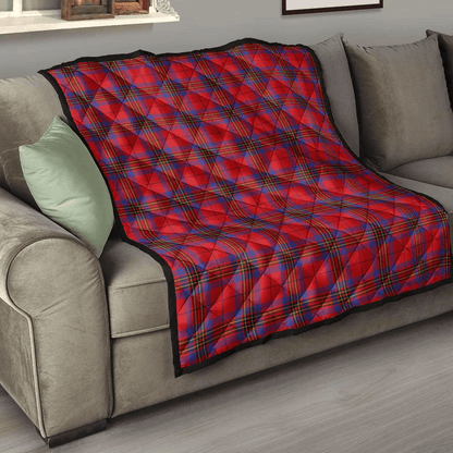 Leslie Modern Tartan Plaid Quilt