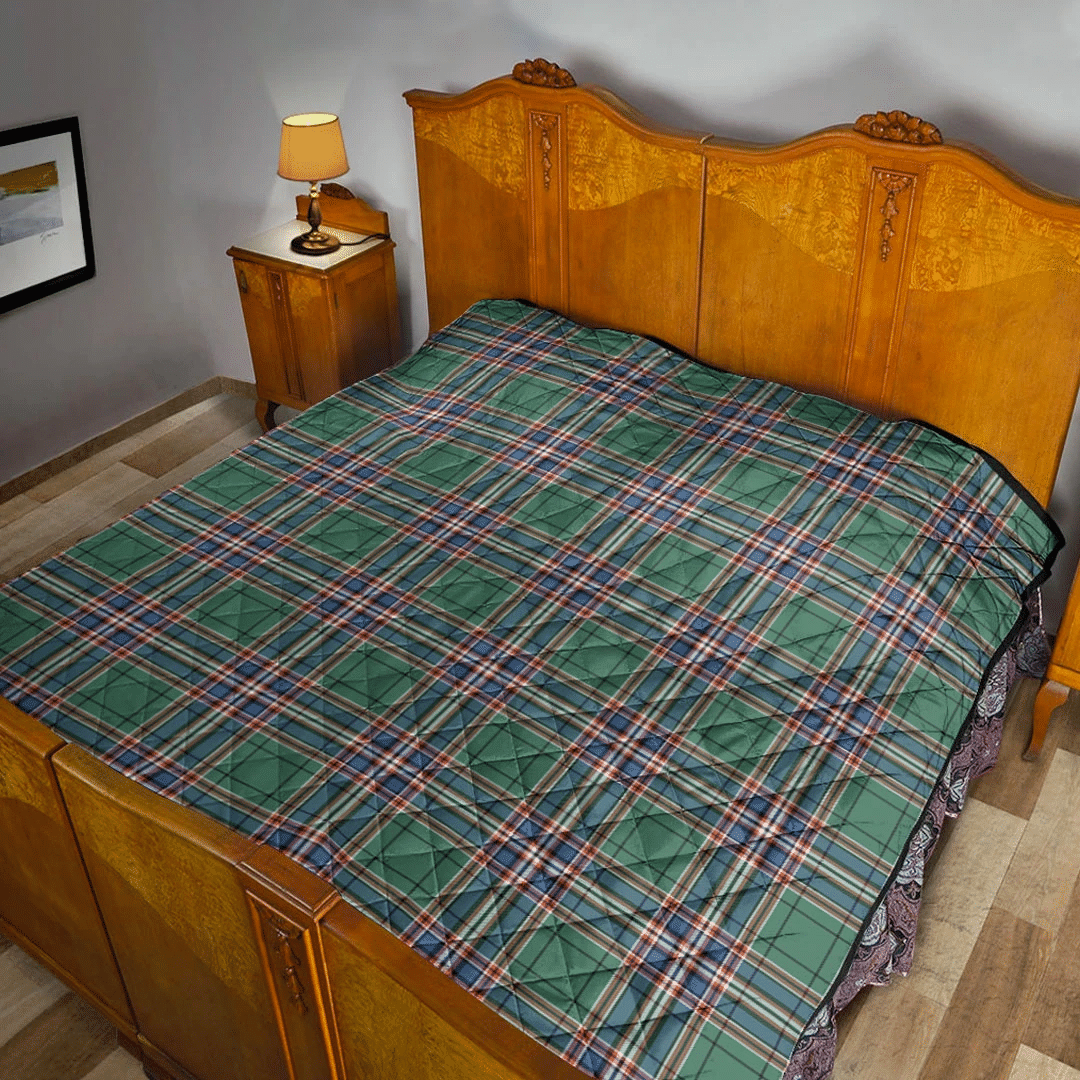 MacFarlane Hunting Ancient Tartan Plaid Quilt