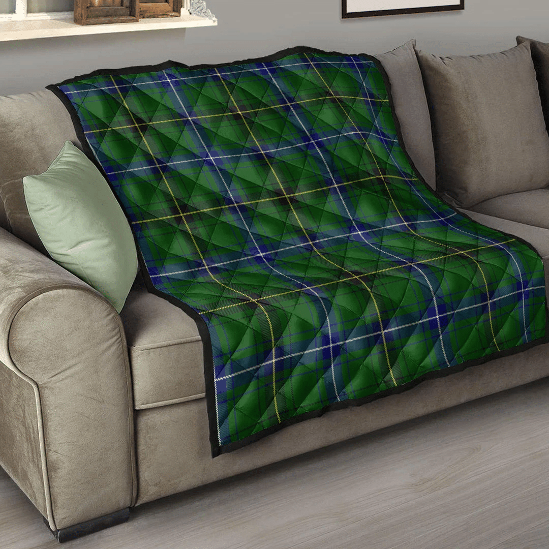 Henderson Modern Tartan Plaid Quilt