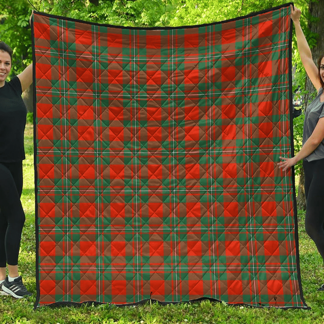 MacGregor Ancient Tartan Plaid Quilt