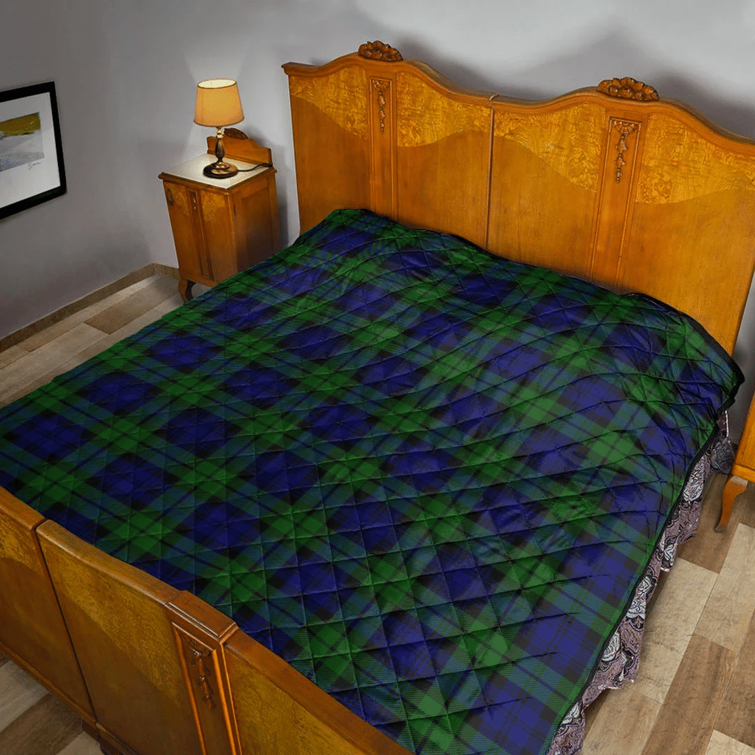 Campbell Modern Tartan Plaid Quilt