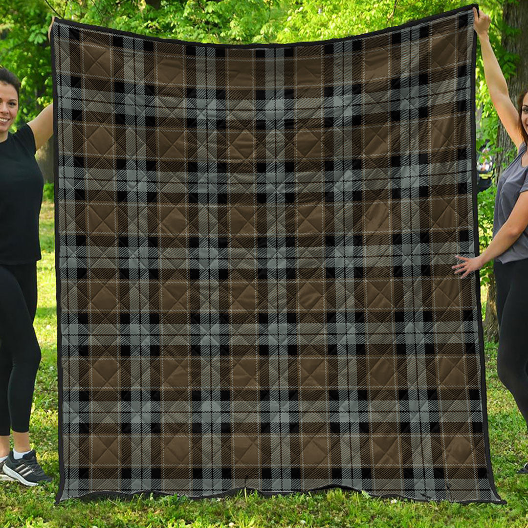 Graham of Menteith Weathered Tartan Plaid Quilt