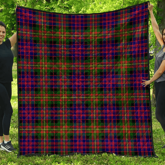 Carnegie Modern Tartan Plaid Quilt