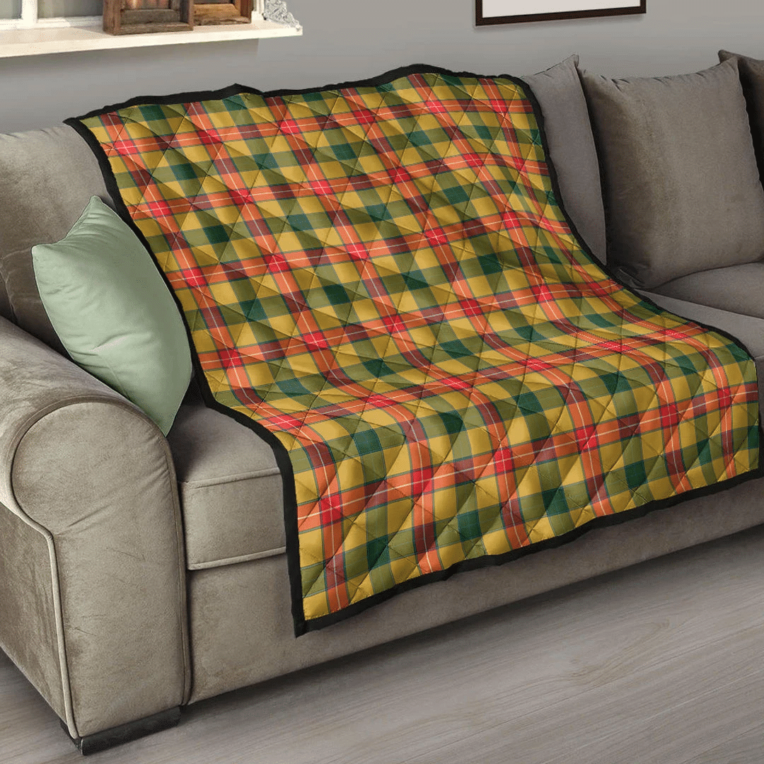 Baxter Modern Tartan Plaid Quilt