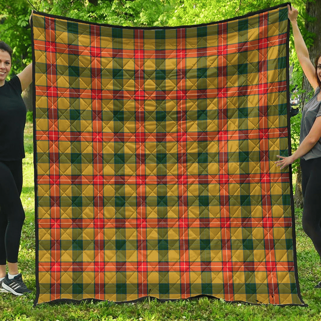 Baxter Modern Tartan Plaid Quilt