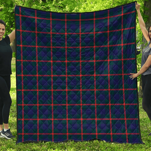 Agnew Modern Tartan Plaid Quilt