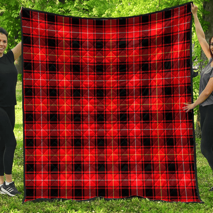 MacIver Modern Tartan Plaid Quilt