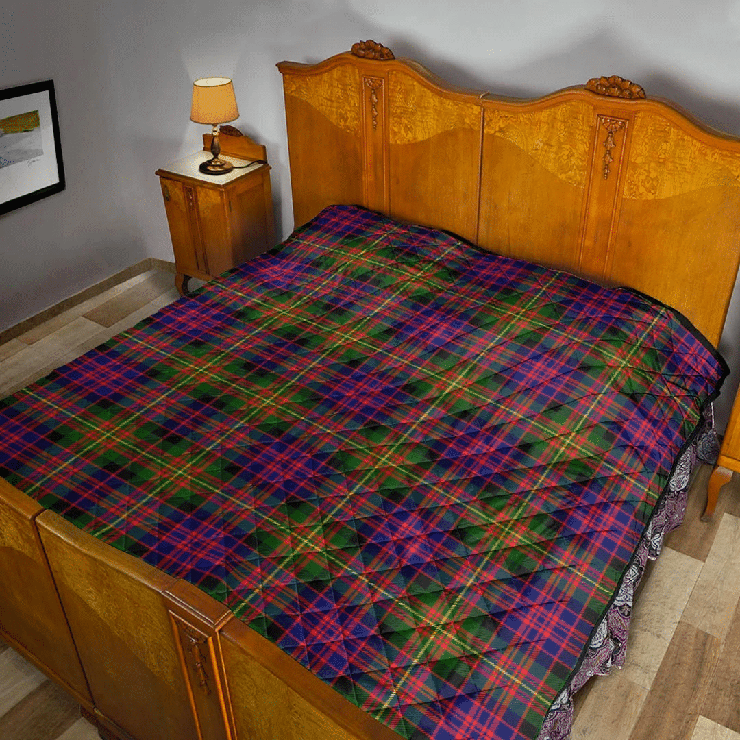 Carnegie Modern Tartan Plaid Quilt