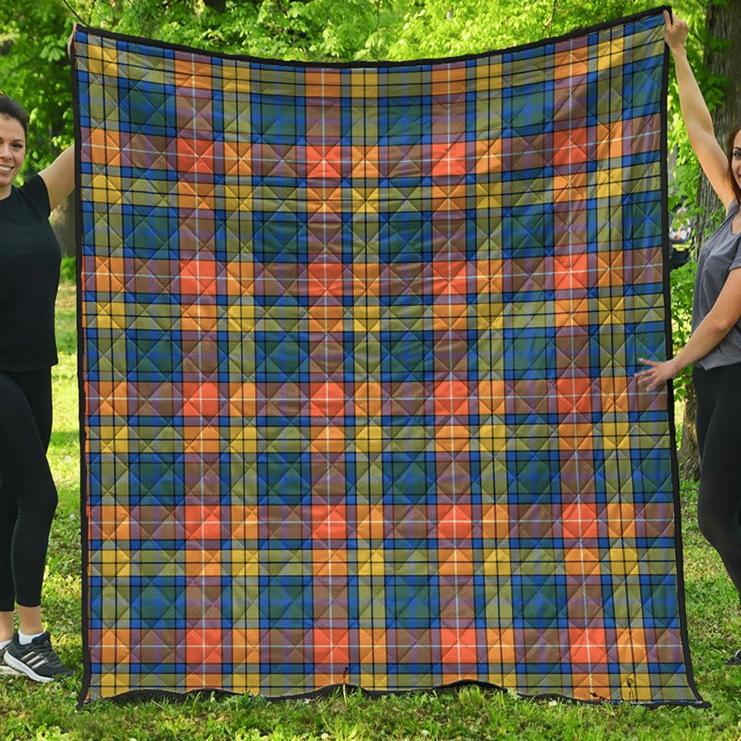 Buchanan Ancient Tartan Plaid Quilt