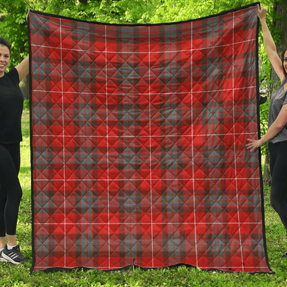 Fraser Weathered Tartan Plaid Quilt