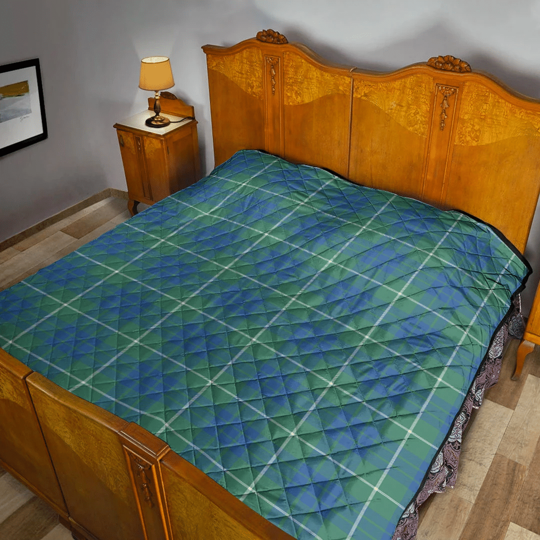 Hamilton Hunting Ancient Tartan Plaid Quilt