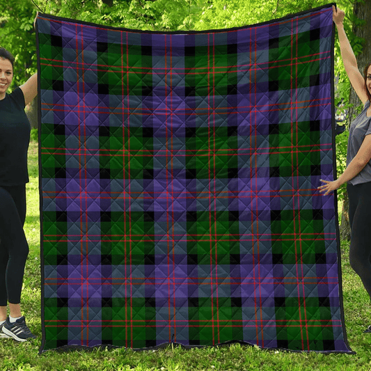 Blair Modern Tartan Plaid Quilt