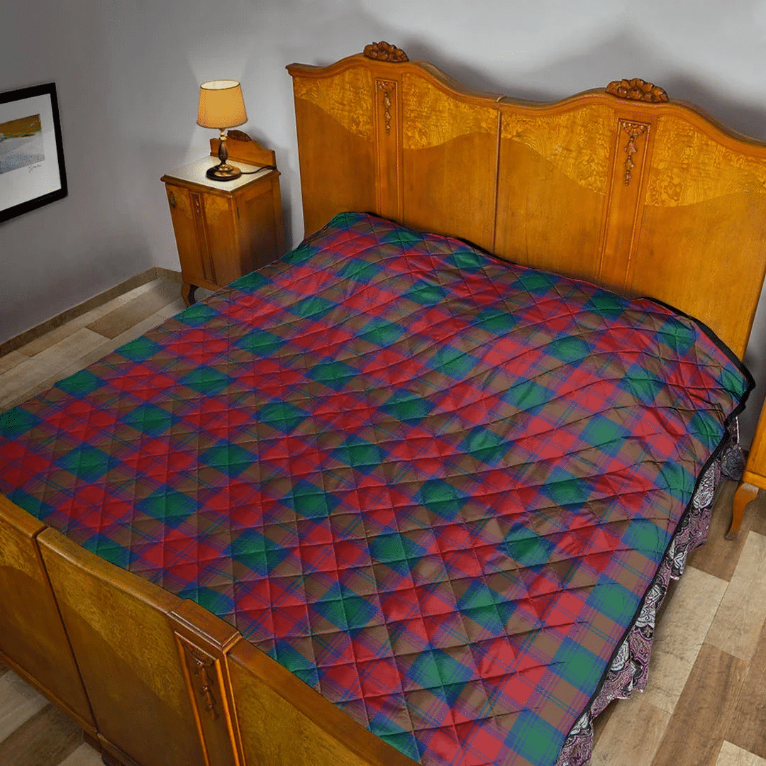 Lindsay Modern Tartan Plaid Quilt