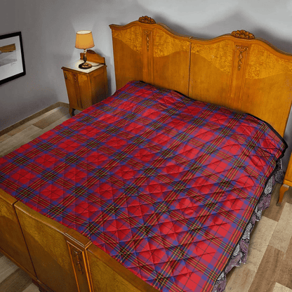 Leslie Modern Tartan Plaid Quilt