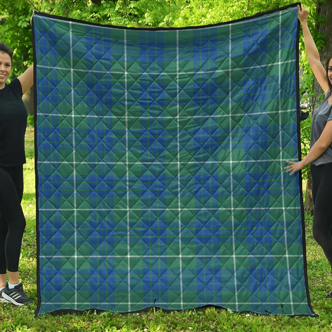 Hamilton Hunting Ancient Tartan Plaid Quilt