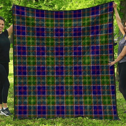 Ayrshire District Tartan Plaid Quilt