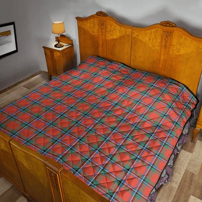 Sinclair Ancient Tartan Plaid Quilt