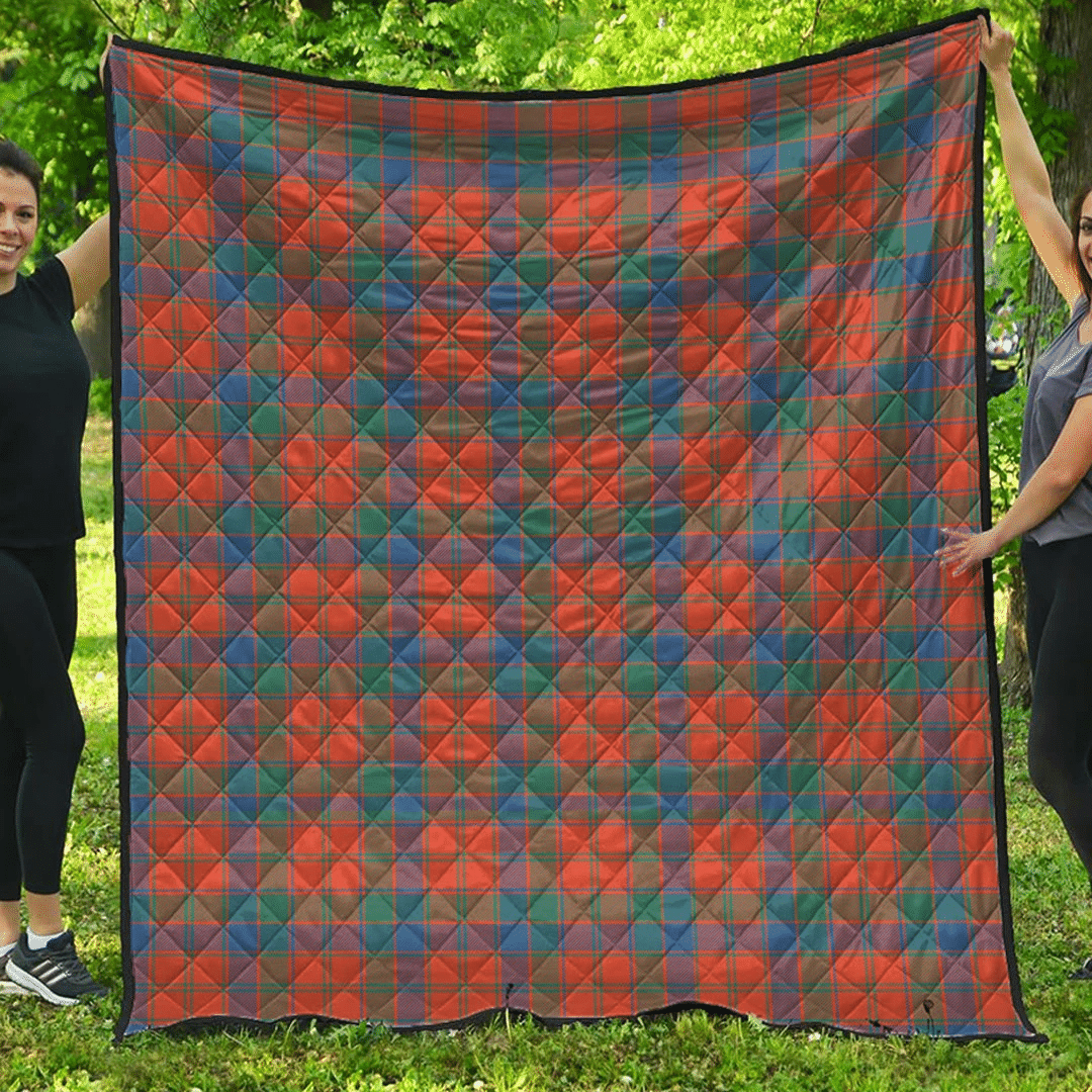 Robertson Ancient Tartan Plaid Quilt