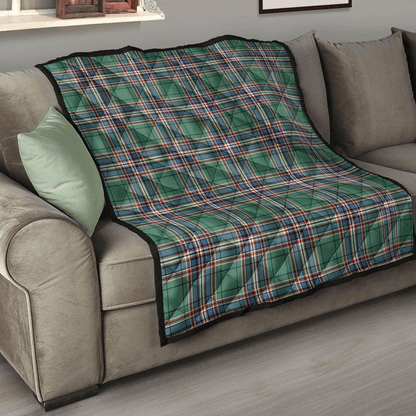 MacFarlane Hunting Ancient Tartan Plaid Quilt