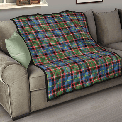 Stirling & Bannockburn District Tartan Plaid Quilt