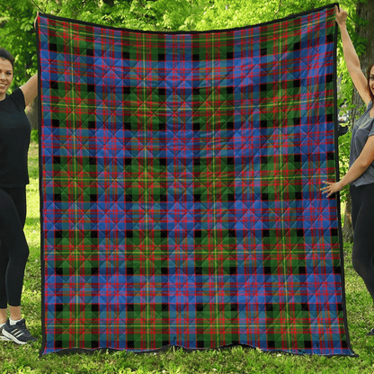 Carnegie Ancient Tartan Plaid Quilt