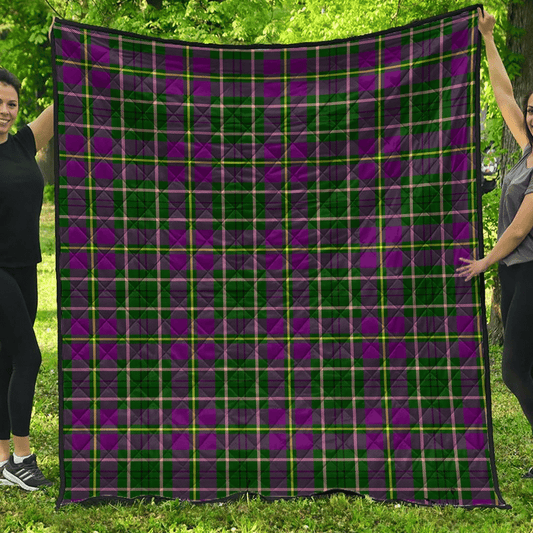 Taylor Weathered Tartan Plaid Quilt