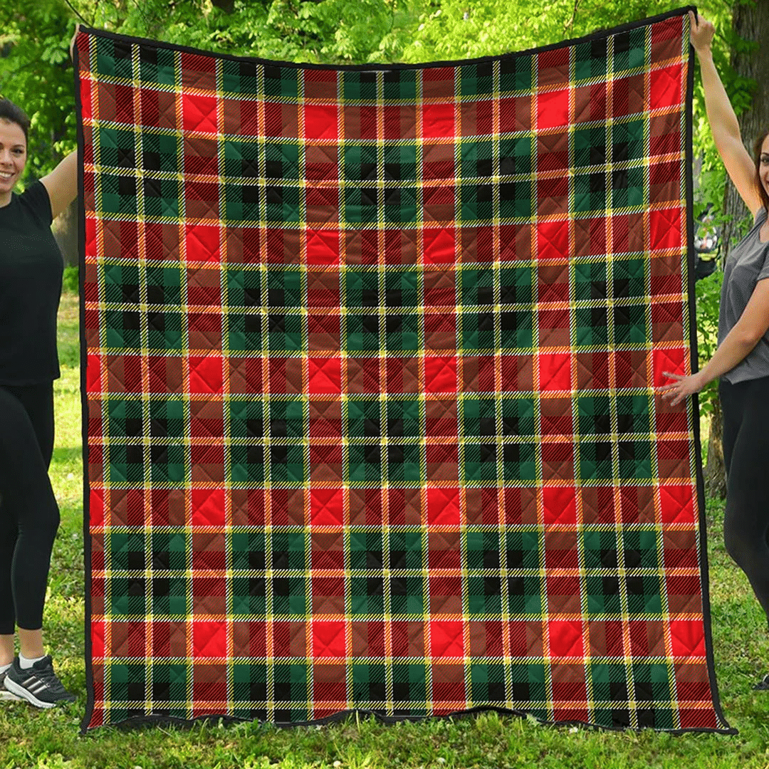 MacLachlan Hunting Modern Tartan Plaid Quilt