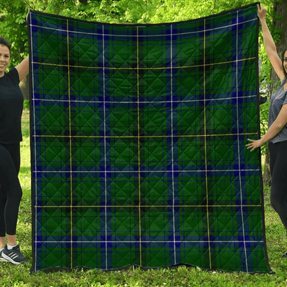 Henderson Modern Tartan Plaid Quilt