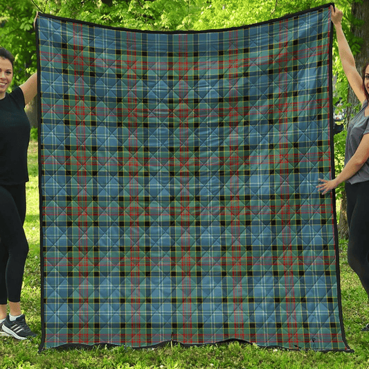 Paisley District Tartan Plaid Quilt