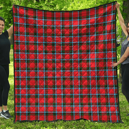 Sinclair Modern Tartan Plaid Quilt