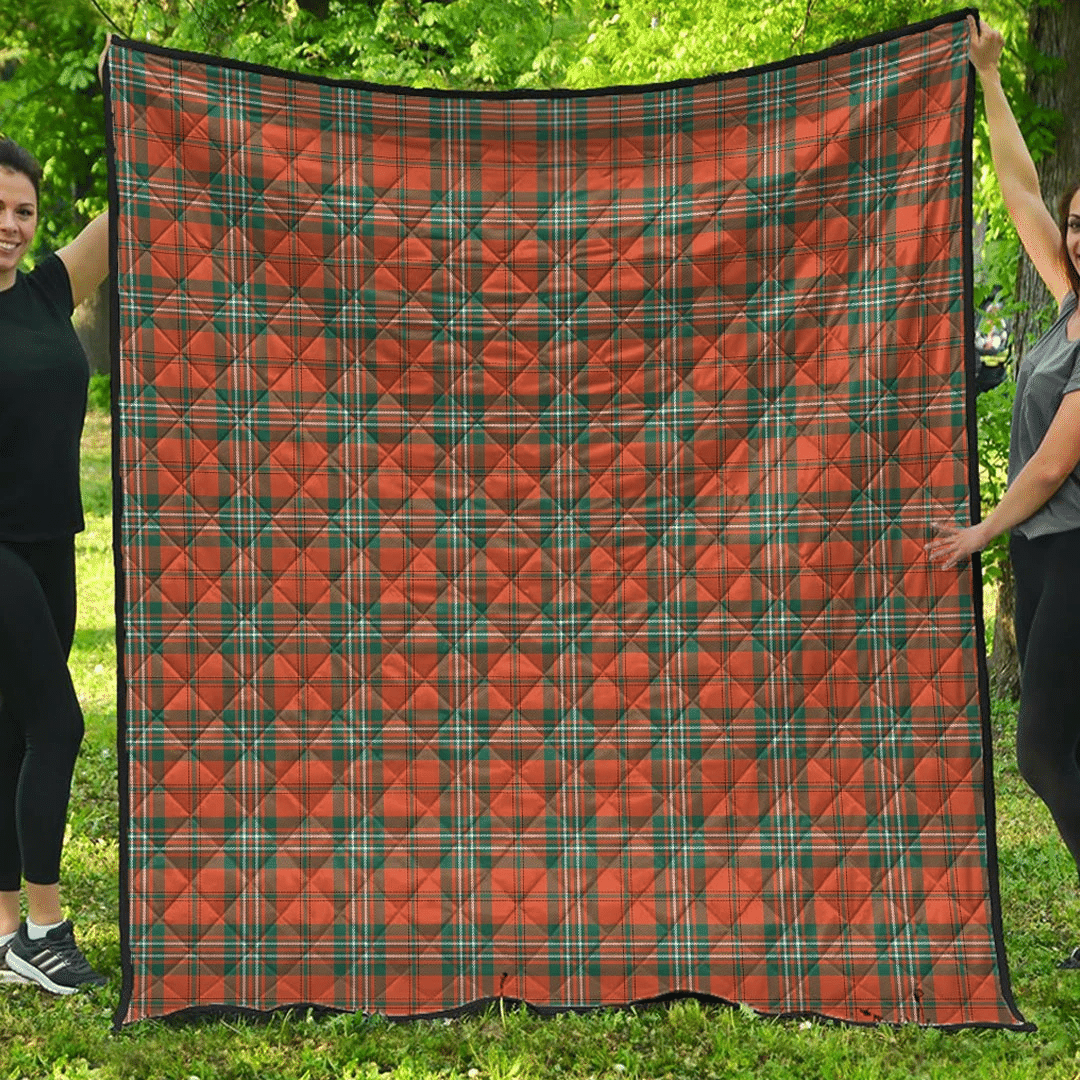 Scott Ancient Tartan Plaid Quilt