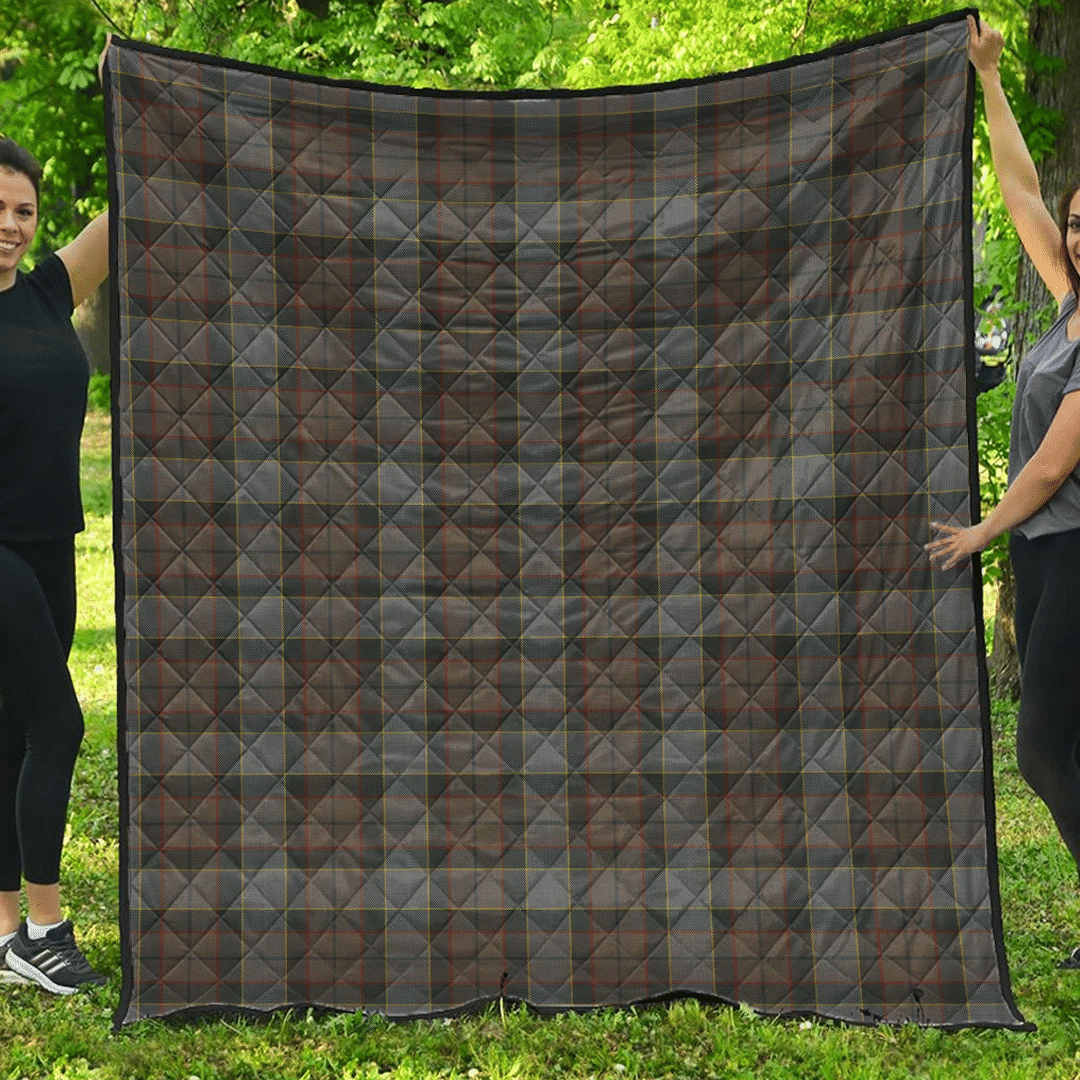 Outlander Fraser Tartan Plaid Quilt