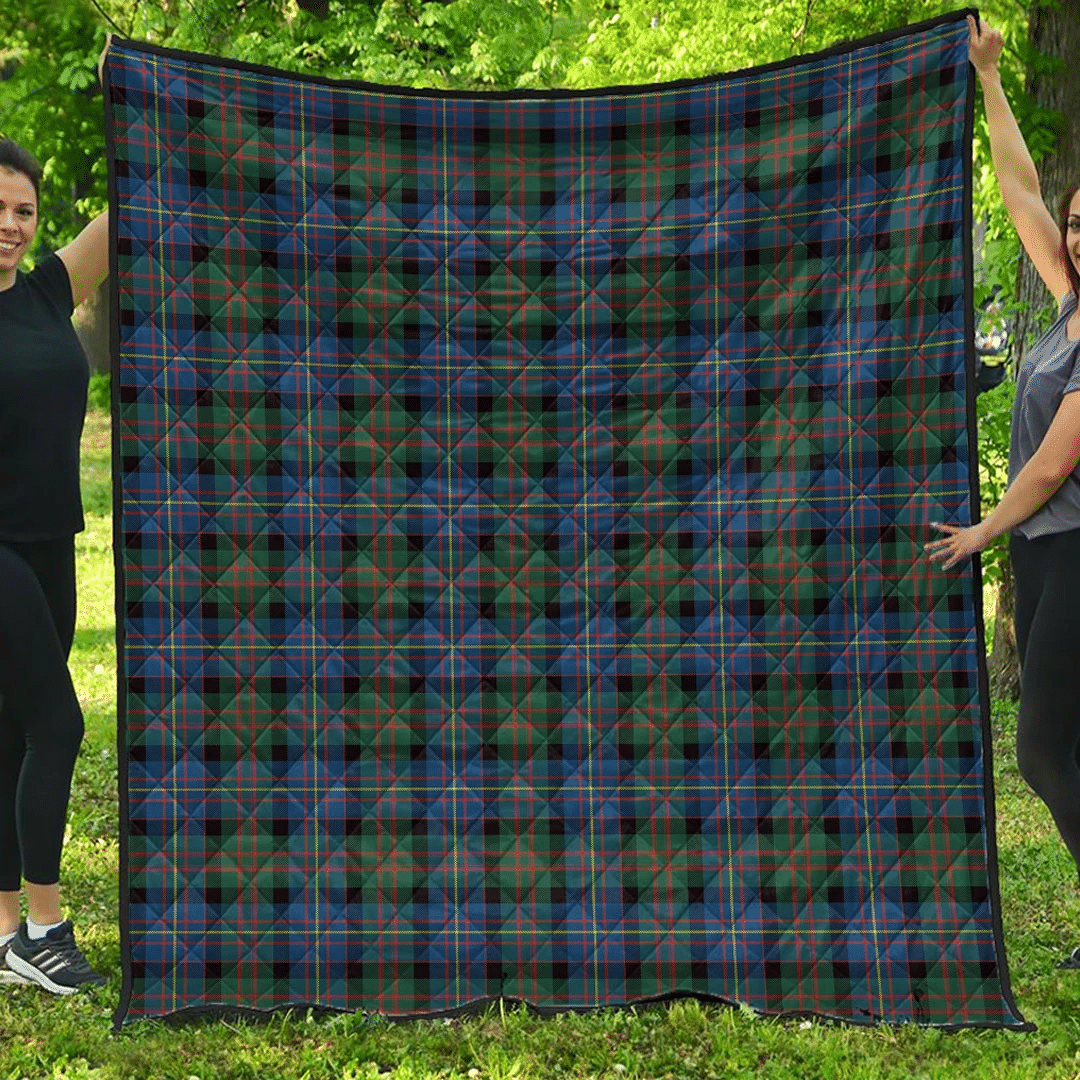 Cameron of Erracht Ancient Tartan Plaid Quilt