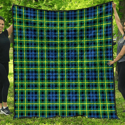 Campbell of Breadalbane Ancient Tartan Plaid Quilt