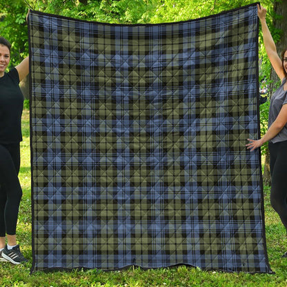 Campbell Faded Tartan Plaid Quilt