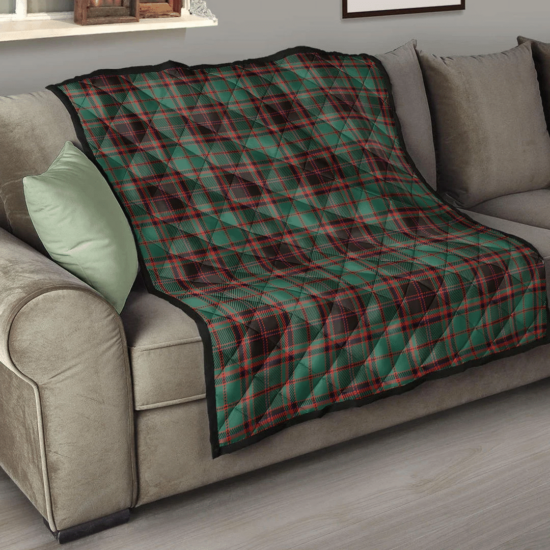 Buchan Ancient Tartan Plaid Quilt