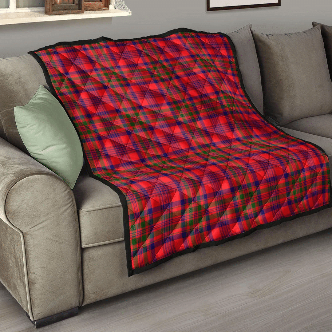 Murray of Tulloch Modern Tartan Plaid Quilt