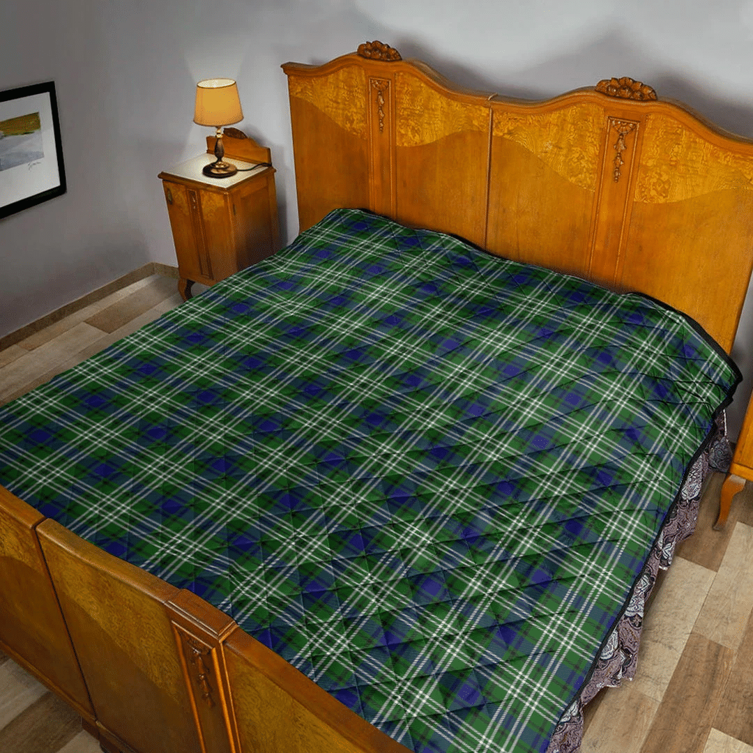 Tweedside District Tartan Plaid Quilt